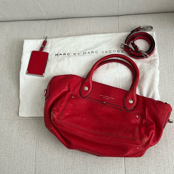 Marc by Marc Jacobs satchel tote with long strap - Picture 16 of 16